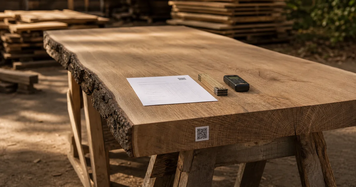 What Is a Wood Passport? A Per-Piece Timber Record