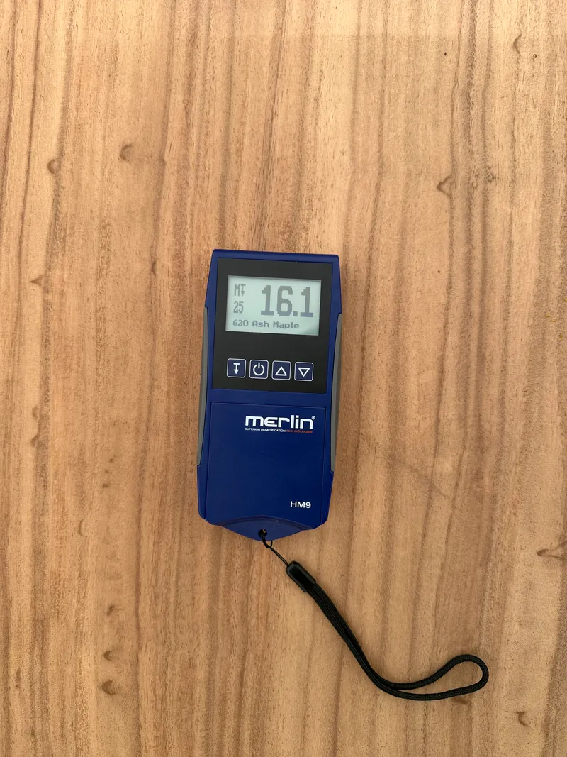 Saman — Moisture reading