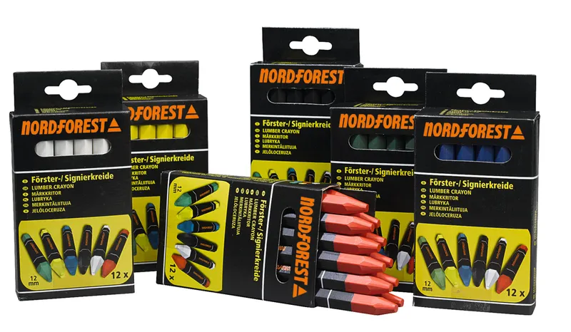 Nordforest Timber Marking Chalk, 12-Pack